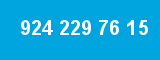 924 229 76 15